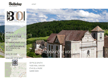 Tablet Screenshot of bellelay.ch